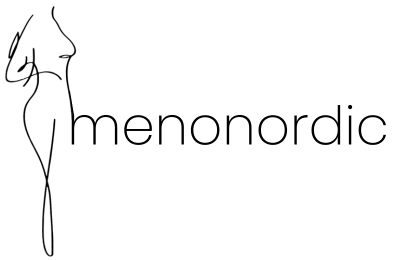 Illustration af en kvinde som Menonordic logo.